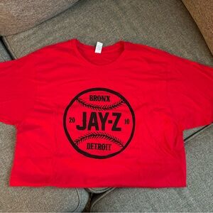 Jay Z concert shirt